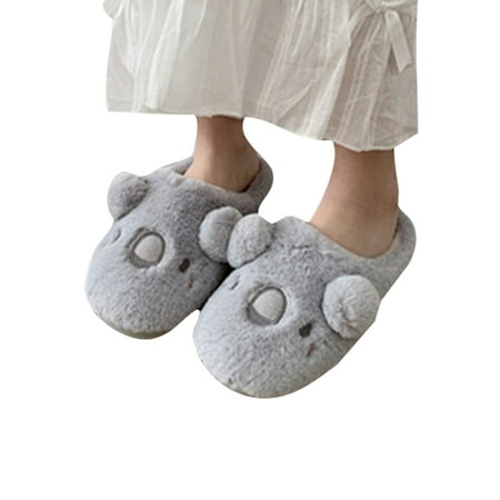 Gomelly Men Winter Shoe Fluffy Booties Slipper Soft Plush Slippers Lightweight House Shoes Bedroom Casual Boots Gray Blue 7-7.5
Gomelly Men Winter Shoe Fluffy Booties Slipper Soft Plush Slippers Lightweight House Shoes Bedroom Casual Boots Gray Blue 7-7.5
