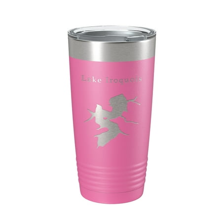 Lake Iroquois Map Tumbler Travel Mug Insulated Laser Engraved Coffee Cup Illinois 20 oz Pink
Lake Iroquois Map Tumbler Travel Mug Insulated Laser Engraved Coffee Cup Illinois 20 oz Pink