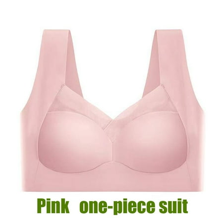ALSLIAO Seamless Ice Silk Thin Section Wrap Chest No Steel Ring Sports Underwear Pink 3XL
ALSLIAO Seamless Ice Silk Thin Section Wrap Chest No Steel Ring Sports Underwear Pink 3XL
