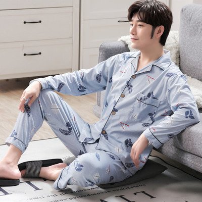 DanceeMangoo Mens Pajama Set Autumn Winter Warm Man Pajamas Set Simple Sleepwear Long Sleeve Cotton Pajamas for Men Top Pant Leisure Outwear
DanceeMangoo Mens Pajama Set Autumn Winter Warm Man Pajamas Set Simple Sleepwear Long Sleeve Cotton Pajamas for Men Top Pant Leisure Outwear