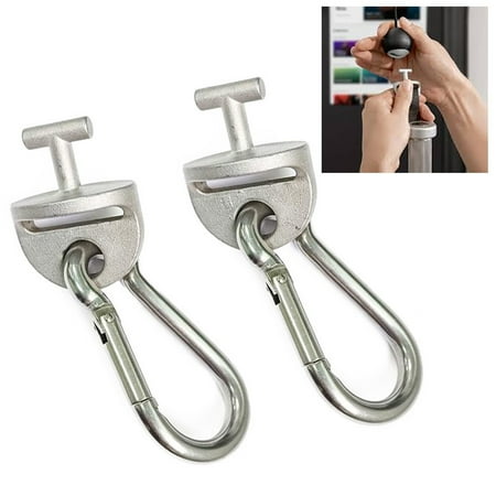 Mduoduo 1 Pair Stainless Steel T Lock Adapter with Snap Hooks for Tonal Gym Machine