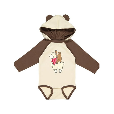 Inktastic Valentine Sloth and Llama in Scarf Gift Baby Boy or Baby Girl Long Sleeve Bodysuit
Inktastic Valentine Sloth and Llama in Scarf Gift Baby Boy or Baby Girl Long Sleeve Bodysuit