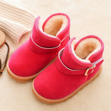 Baby Toddler Snow Boots Thermal Fur Lined Soft Sole Anti Slip Warm Ankle Boots Outdoor High Top Shoes For Winter Unisex Girls Boys
Baby Toddler Snow Boots Thermal Fur Lined Soft Sole Anti Slip Warm Ankle Boots Outdoor High Top Shoes For Winter Unisex Girls Boys