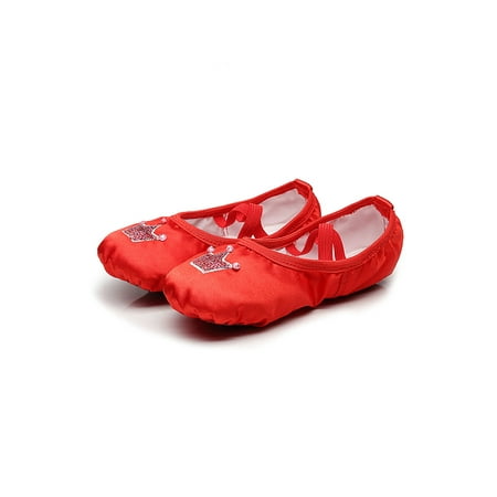 Colisha Kids Dancing Shoe Comfort Ballet Shoes Slip On Flats Yoga Non-slip Slippers Split Sole Red 9C
Colisha Kids Dancing Shoe Comfort Ballet Shoes Slip On Flats Yoga Non-slip Slippers Split Sole Red 9C