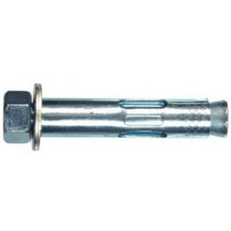 Hillman Fasteners 370808 0.50 x 4 in. Hex Nut Sleeve Anchor Pack - 25