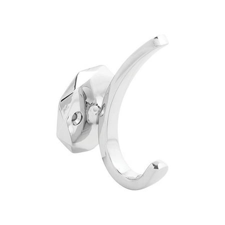 1.25 in. Center-Center Style Hook for Kitchen Chrome