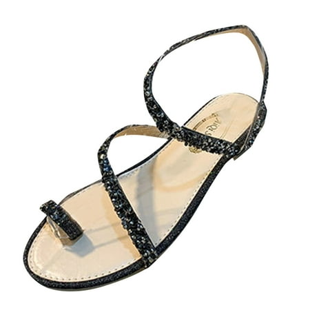 Youmylove Rhinestone Sandals Women Outwear French Fairy Wind Wrapped Flat Bottom Strap Roman Shoes Summer Comfy Beach Outdoor Walking Footwear
Youmylove Rhinestone Sandals Women Outwear French Fairy Wind Wrapped Flat Bottom Strap Roman Shoes Summer Comfy Beach Outdoor Walking Footwear