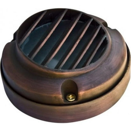 Dabmar Lighting LV-LED610-ABZ 2.5W & 12V JC-LED Solid Brass Louvered Step Light - Antique Bronze
Dabmar Lighting LV-LED610-ABZ 2.5W & 12V JC-LED Solid Brass Louvered Step Light - Antique Bronze