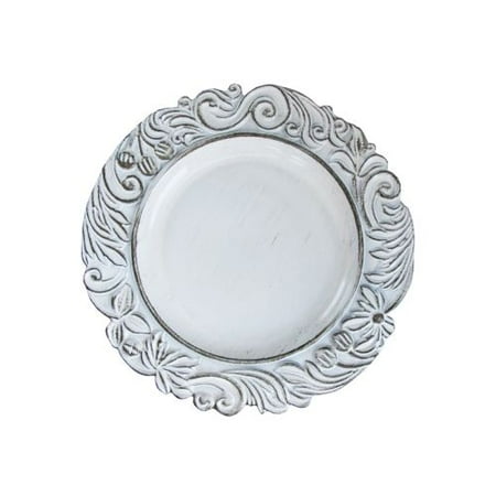Jay Import Aristocrat Brown Charger Plate- 14 D