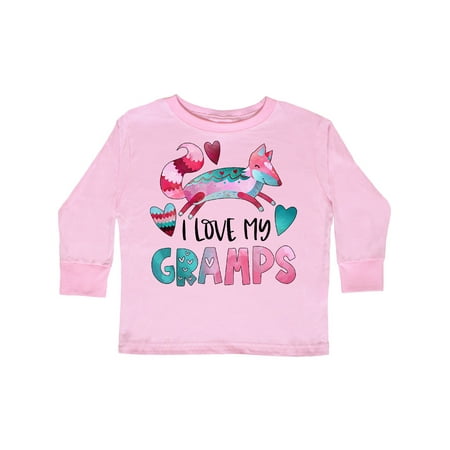 Inktastic I Love My Gramps Pink and Blue Fox with Hearts Gift Toddler Boy or Toddler Girl Long Sleeve T-Shirt
Inktastic I Love My Gramps Pink and Blue Fox with Hearts Gift Toddler Boy or Toddler Girl Long Sleeve T-Shirt