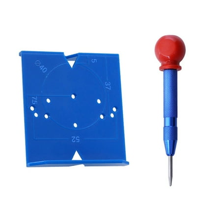 Goodhd 35/40mm ABS Hinge Hole Jig Drill Guide Template Jig Cabinets Hinges Hole Locator
Goodhd 35/40mm ABS Hinge Hole Jig Drill Guide Template Jig Cabinets Hinges Hole Locator
