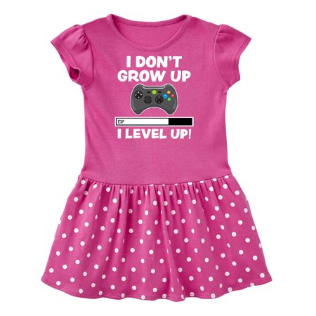 Inktastic I Dont Grow Up I Level Up with Game Controller Black Gift Baby Girl Dress
Inktastic I Dont Grow Up I Level Up with Game Controller Black Gift Baby Girl Dress