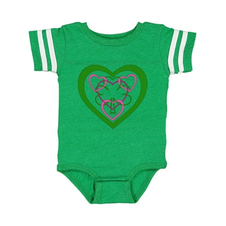 Inktastic Celtic Interlace Shamrock and Hearts St. Patrick s Day Gift Baby Boy or Baby Girl Bodysuit
Inktastic Celtic Interlace Shamrock and Hearts St. Patrick s Day Gift Baby Boy or Baby Girl Bodysuit