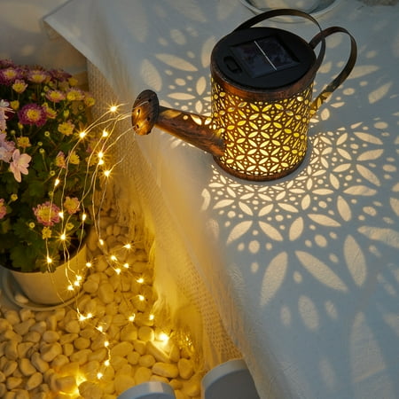 DONGPAI Solar Watering Can with Lights Outdoor Decorative Waterproof Solar Garden Lights Hanging Solar Lantern Decor for Table Patio Porch Yard Lawn
DONGPAI Solar Watering Can with Lights Outdoor Decorative Waterproof Solar Garden Lights Hanging Solar Lantern Decor for Table Patio Porch Yard Lawn