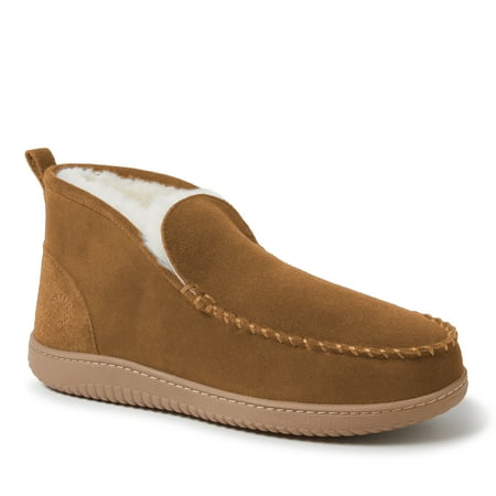 Fireside By Dearfoams Men s Rockhampton Genuine Shearling Bootie Slipper