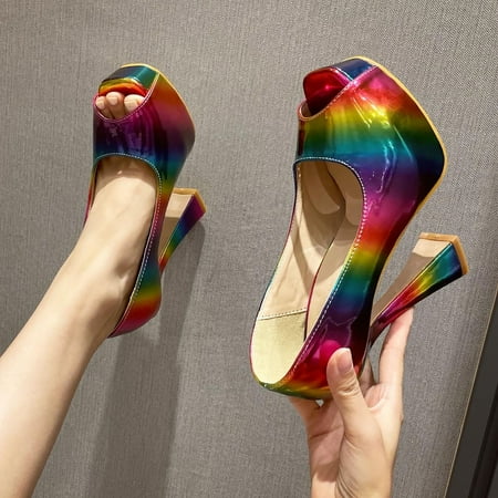 Mishuowoti high heels for women 2023 European And American Women s Fashionable Foreign Trade Color Fish Mouth High Heels
Mishuowoti high heels for women 2023 European And American Women s Fashionable Foreign Trade Color Fish Mouth High Heels