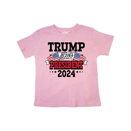 Inktastic Trump For President 2024 with Flags Gift Toddler Boy or Toddler Girl T-Shirt
Inktastic Trump For President 2024 with Flags Gift Toddler Boy or Toddler Girl T-Shirt