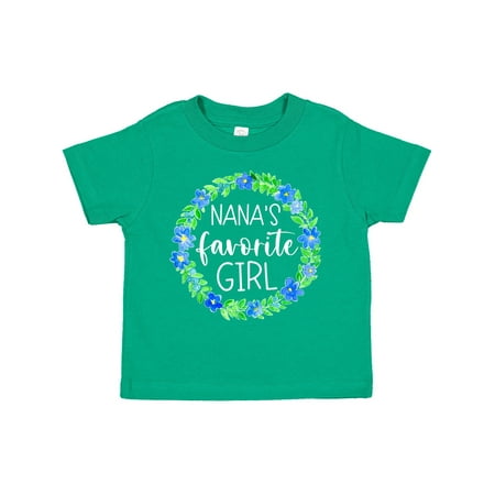 Inktastic Nana s Favorite Girl Blue Flower Wreath Gift Toddler Toddler Girl T-Shirt
Inktastic Nana s Favorite Girl Blue Flower Wreath Gift Toddler Toddler Girl T-Shirt