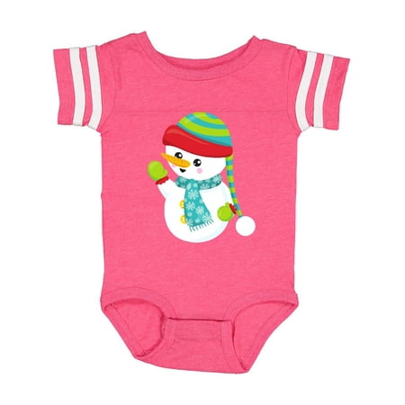 Inktastic Snowman With Hat Carrot Nose Scarf Gloves Gift Baby Boy or Baby Girl Bodysuit
Inktastic Snowman With Hat Carrot Nose Scarf Gloves Gift Baby Boy or Baby Girl Bodysuit