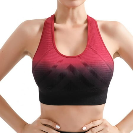 Women Sports Lingerie Gradient Casual Underwear Wireless Tank Bra Women Sports Bra Seamless Bra No-rim Fitness Yoga Bra
Women Sports Lingerie Gradient Casual Underwear Wireless Tank Bra Women Sports Bra Seamless Bra No-rim Fitness Yoga Bra