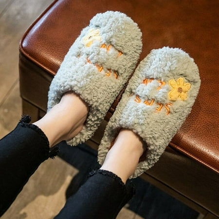 CoCopeaunt Women Slippers Autumn and Winter Warm Non-slip Confinement Shoes Home Indoor Plush Slippers Winter Home Fluffy Cotton Slippers
CoCopeaunt Women Slippers Autumn and Winter Warm Non-slip Confinement Shoes Home Indoor Plush Slippers Winter Home Fluffy Cotton Slippers