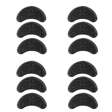 6 Pairs Shoe Heel Plate Tap Shoe Heel Side Worn Repair Rubber Patch Replacement Kit(black) - style:style4
6 Pairs Shoe Heel Plate Tap Shoe Heel Side Worn Repair Rubber Patch Replacement Kit(black) - style:style4