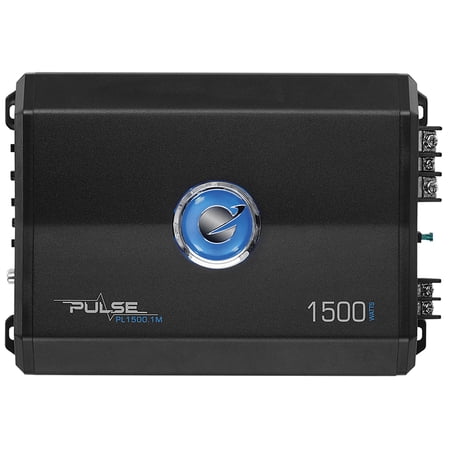 Planet Audio Pl1500.1m Pulse Series Monoblock Class Ab Amp (1,500 Watts Max)