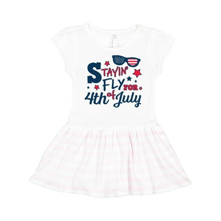Inktastic Stayin Fly For 4th of July with Sunglasses and Stars Gift Toddler Girl Dress
Inktastic Stayin Fly For 4th of July with Sunglasses and Stars Gift Toddler Girl Dress