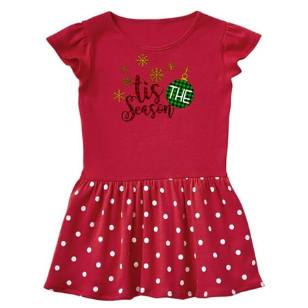 Inktastic Christmas Tis the Season Gold Snowflakes and Green Bulb Gift Toddler Girl Dress
Inktastic Christmas Tis the Season Gold Snowflakes and Green Bulb Gift Toddler Girl Dress