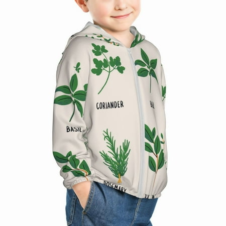 Uemuo Herbs Pattern Rash Guard for Boys Girls Long Sleeve Swim Shirts UPF 50+ UV Sun Protection Hooded Fishing Shirt with Pocket for Kid-3 Years
Uemuo Herbs Pattern Rash Guard for Boys Girls Long Sleeve Swim Shirts UPF 50+ UV Sun Protection Hooded Fishing Shirt with Pocket for Kid-3 Years