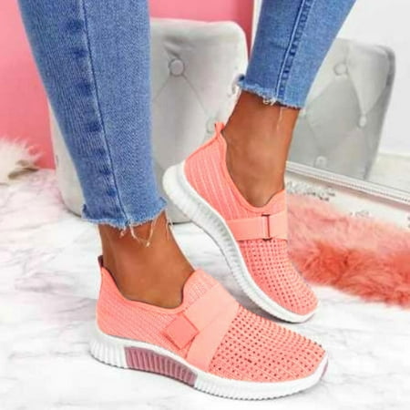 Slip-on Shoes with Orthopedic Sole Women s Fashion Sneakers Platform Sneaker for Women Walking Shoes Casual