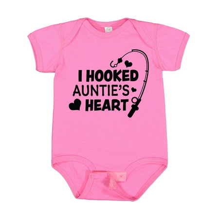 Inktastic I Hooked Auntie s Heart with Fishing Rod Gift Baby Boy or Baby Girl Bodysuit
Inktastic I Hooked Auntie s Heart with Fishing Rod Gift Baby Boy or Baby Girl Bodysuit