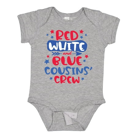 Inktastic Cousins Crew Red White and Blue 4th of July Gift Baby Boy or Baby Girl Bodysuit
Inktastic Cousins Crew Red White and Blue 4th of July Gift Baby Boy or Baby Girl Bodysuit
