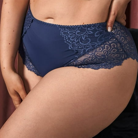 YIWEI Plus Size Women Lace Underwear High Waist Daily Briefs Sexy Panties Brief Blue 4XL
YIWEI Plus Size Women Lace Underwear High Waist Daily Briefs Sexy Panties Brief Blue 4XL