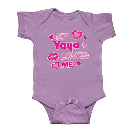 Inktastic Valentine s Day My Yaya Loves Me Hearts and Lips Gift Baby Boy or Baby Girl Bodysuit
Inktastic Valentine s Day My Yaya Loves Me Hearts and Lips Gift Baby Boy or Baby Girl Bodysuit