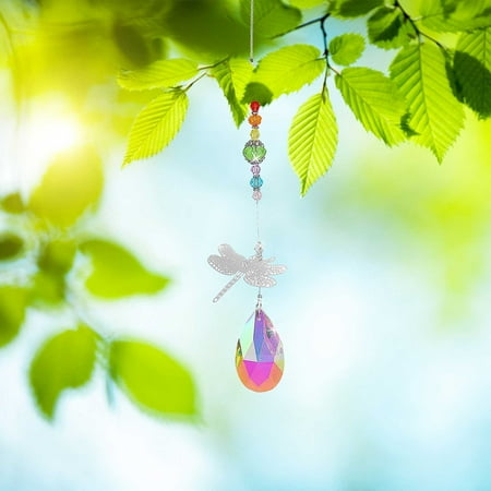 WEPRO Dragonflys Crystals Suncatcher Hanging Suncatchers Beads Colorful Chandelier Pendant Wall Hanging Tree Window
WEPRO Dragonflys Crystals Suncatcher Hanging Suncatchers Beads Colorful Chandelier Pendant Wall Hanging Tree Window
