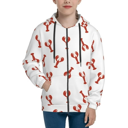 Hoodies for Teen Girls Boys Red lobster funny Long Sleeve Youth Kids Essentials Zip Up Hoodie Lghtweight Fashion Hoodies & Sweatshirts Jacket Fall Winter Outfits Tops
Hoodies for Teen Girls Boys Red lobster funny Long Sleeve Youth Kids Essentials Zip Up Hoodie Lghtweight Fashion Hoodies & Sweatshirts Jacket Fall Winter Outfits Tops