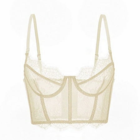 Pretty Comy Women’s Lace Bra Beauty Sheer Bra Non Padded Wirefree Unlined Bra
Pretty Comy Women’s Lace Bra Beauty Sheer Bra Non Padded Wirefree Unlined Bra