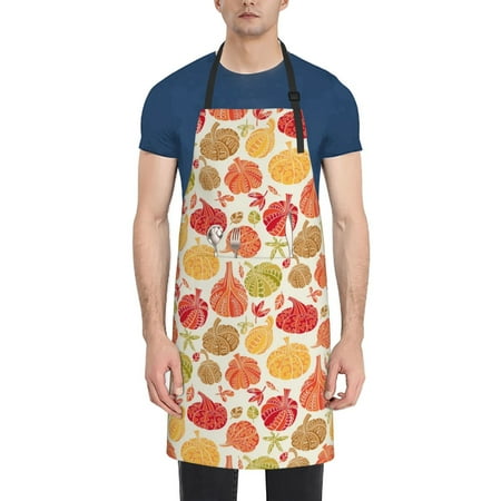 Vsdgher Cute Colorful Pumpkins Waterproof Apron with 2 Pockets Kitchen Chef Aprons Bibs for Grooming Cooking Baking Painting Gardening
Vsdgher Cute Colorful Pumpkins Waterproof Apron with 2 Pockets Kitchen Chef Aprons Bibs for Grooming Cooking Baking Painting Gardening