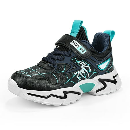 Boys Casual Cartoon Spider Print Sneakers Lightweight Waterproof Lace-up Platform Shoes For Outdoor Sports
Boys Casual Cartoon Spider Print Sneakers Lightweight Waterproof Lace-up Platform Shoes For Outdoor Sports