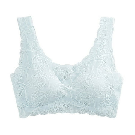 Felwors Women s Underwire Bra Comfortable New Lace Traceless Back Gathering Breathable No Steel Rim Chest Cushion Sports Bra
Felwors Women s Underwire Bra Comfortable New Lace Traceless Back Gathering Breathable No Steel Rim Chest Cushion Sports Bra