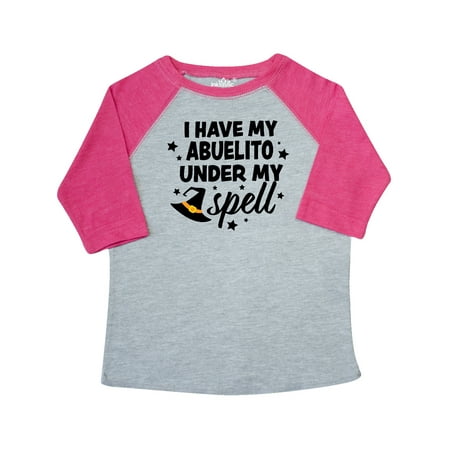 Inktastic I Have My Abuelito Under My Spell with Cute Witch Hat Gift Toddler Boy or Toddler Girl T-Shirt
Inktastic I Have My Abuelito Under My Spell with Cute Witch Hat Gift Toddler Boy or Toddler Girl T-Shirt