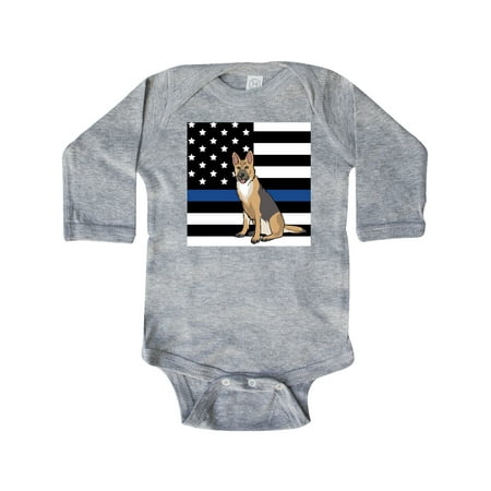 Inktastic Police K 9 Blue Line Flag Gift Baby Boy or Baby Girl Long Sleeve Bodysuit
Inktastic Police K 9 Blue Line Flag Gift Baby Boy or Baby Girl Long Sleeve Bodysuit