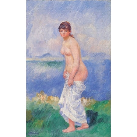 Standing Bather Poster Print by Pierre