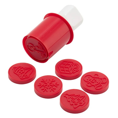 LEAQU Cookie Cutter Set Biscuit Mold Christmas Cookie Stamps Set 6 Styles Cookie Cutters Molds Plunger Non-stick Homemade
LEAQU Cookie Cutter Set Biscuit Mold Christmas Cookie Stamps Set 6 Styles Cookie Cutters Molds Plunger Non-stick Homemade