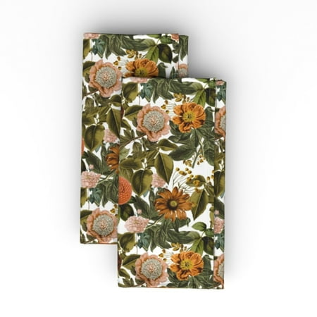 Cotton Sateen Dinner Napkins (Set of 2) - Vintage Flowers Leaves Pink Baby Girl Autumn Burgundy Print Cloth Dinner Napkins by Spoonflower
Cotton Sateen Dinner Napkins (Set of 2) - Vintage Flowers Leaves Pink Baby Girl Autumn Burgundy Print Cloth Dinner Napkins by Spoonflower