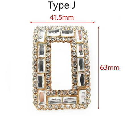 European Fashion Rhinestone Charm DIY Crystal Shoe Accessories Shoe Decorations Clothing Collocation Shoe Clip TYPE J
European Fashion Rhinestone Charm DIY Crystal Shoe Accessories Shoe Decorations Clothing Collocation Shoe Clip TYPE J