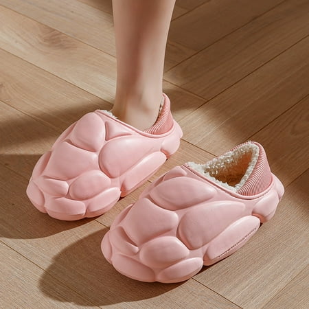 Winter Couple Women s Waterproof Baotou Cover Heel Warm Home Plush Soft Bottom Comfortable Flat Cotton Slippers Pink 6.5
Winter Couple Women s Waterproof Baotou Cover Heel Warm Home Plush Soft Bottom Comfortable Flat Cotton Slippers Pink 6.5