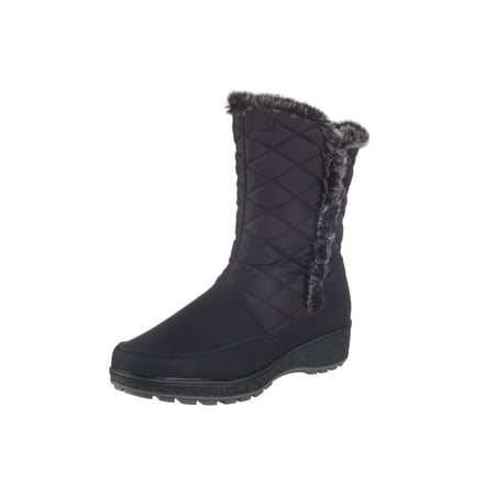 Easy Spirit Women s Black Semargo Snow Boot - 9M