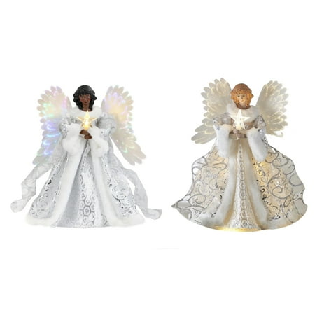 Christmas Tree Top Angel with Light Reusable Xmas Tree Top Decor 2D Acrylic Angel Ornament Home Décor Accents Type B A
Christmas Tree Top Angel with Light Reusable Xmas Tree Top Decor 2D Acrylic Angel Ornament Home Décor Accents Type B A